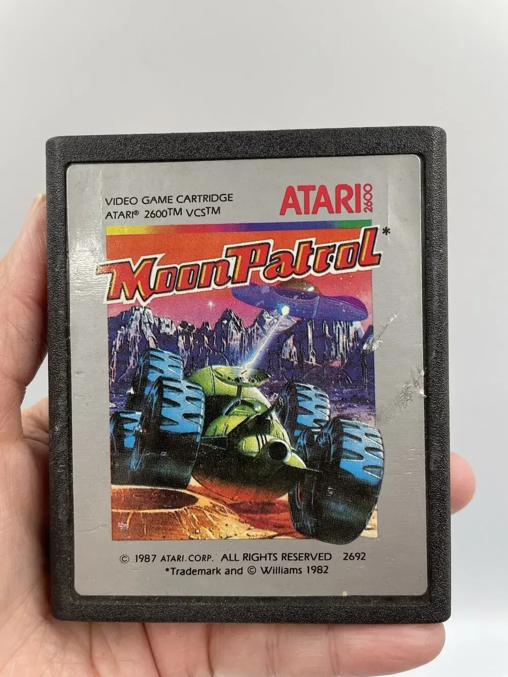 Moon Patrol (Atari 2600, Atari, 1983)